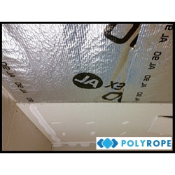 Roof Vapour Barrier Insulation Foil Membrane 90gsm Metallized Aluminium