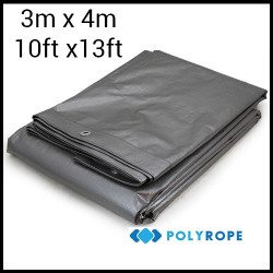 Tarpaulin 210gsm heavy duty strong 3mX4m 100% waterproof garden car cover camping 3mx4m (10ftx13ft)